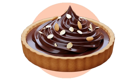 Chocolate tart